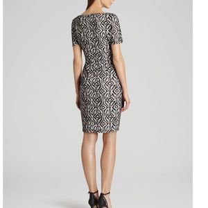 Reiss Janella Bonded lace dress, size 6.
